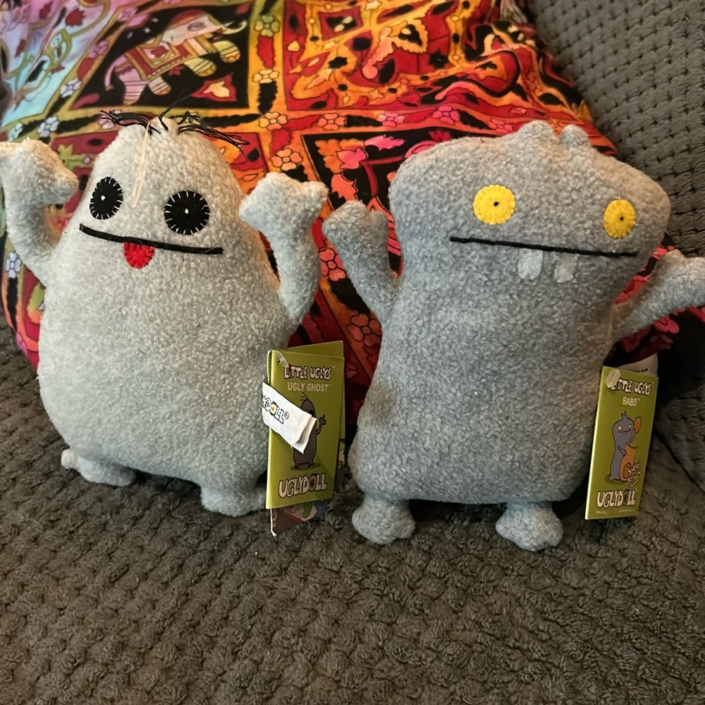 2 little uglys.ugly ghost. Babo